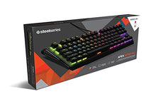 Load image into Gallery viewer, SteelSeries RGB Gaming Keyboard - Tactile &amp; Silent - RGB LED Backlit Keys - Splash Resistant - Media Controls
