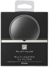 Load image into Gallery viewer, Platinum Series 67mm Camera UV Filter (PT-MCUVF67-c)