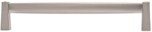 Load image into Gallery viewer, Wisdom Stone 4121128SN-C 128mm (5in C to C) Long Island 5 in. Satin Nickel with Clear Crystals Cabinet Pull, cc