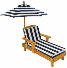 Load image into Gallery viewer, Outdoor Chaise with Umbrella