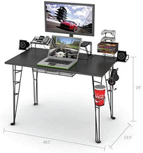 Load image into Gallery viewer, Atlantic Gaming Desk, Black
