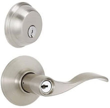Load image into Gallery viewer, Deadbolt, Keyed 1 Side, and Accent Lever Security Set