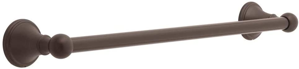 Delta Faucet 138030, Bathroom Accessories, Crestfield 18 in. Towel Rack, Spotshield Venetian Bronze