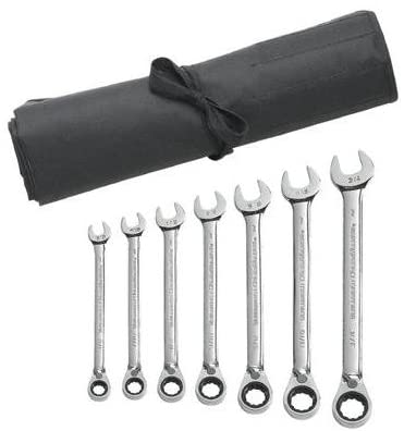 Gearwrench - 7 Pc. Reversible Combination Ratcheting Wrench Sets 7Pc Reversible Comb Ratcheting Sae Non Capstop: 329-9567Rn - 7pc reversible comb ratcheting sae non capstop