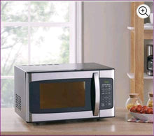 Load image into Gallery viewer, Hamilton Beach 1.1 Cu. Ft. 1000 Watt Microwave, Stainless Steel