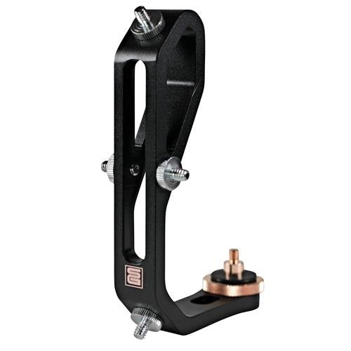 FMJ Handheld Gimbal Adapter for Mounting Monitors, Microphones, and Accessories. Compatible with DJI Ronin-S, Zhiyun Crane 2, Crane Plus, V2, Crane M, Moza Air & Many More -A Mini Dual Grip (Black)