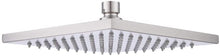 Load image into Gallery viewer, KES Rain Shower Head SUS304 Stainless Steel 8-Inch Rainfall Square Fixed Showerhead Metal Swivel Ball Adjustable