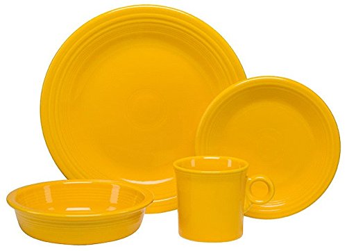 Fiestaware 3 Piece Bistro Set Daffodil 1482342