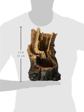 Load image into Gallery viewer, Alpine Corporation 11&quot; Tall Indoor Rainforest Tabletop Fountain with LED Lights