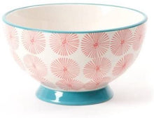 Load image into Gallery viewer, Happiness Rim Scalloped 12-Piece Dinnerware Set, Red, The Pioneer Woman