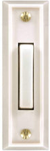 Load image into Gallery viewer, Hampton Bay HB-715-1-02 Wired Lighted Door Bell Push Button, White
