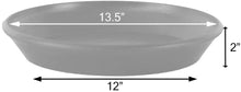 Load image into Gallery viewer, Arcadia PSW AP25C Single Slip Saucer, 10-Inch, Chocolate