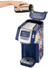 Load image into Gallery viewer, FlexBrew Single-Serve Coffee Maker, Fiona Floral - Includes Grounds Basket and Pod Holder