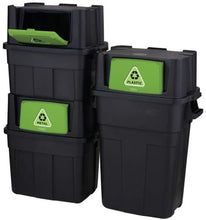 Load image into Gallery viewer, Rubbermaid Swing N' Toss Swing-Top Wastebasket