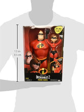 Load image into Gallery viewer, The Incredibles 2 Power Couple, Features 12" Mr. Incredible and Elastigirl Slingshot Figure