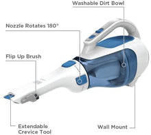 Load image into Gallery viewer, BLACK+DECKER dusbuster Handheld Vacuum, Cordless, Magic Blue (HHVI320JR02)