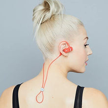 Load image into Gallery viewer, JAM Live Fast Workout Earphones 30 ft. Bluetooth Range, IP67 Sweat Resistant Earbuds 3 Sizes Included, 12 Hour Battery Life, Hands-Free Calling Cream Soda HX-EP404CS