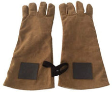Load image into Gallery viewer, PIT BOSS 67284 Leather and Canvas BBQ Grilling Glove, Brown