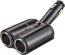 Load image into Gallery viewer, Insignia Vehicle Power Adapter Splitter - Black