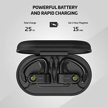 Load image into Gallery viewer, Rowkin Surge Charge: True Wireless Headphones, Bluetooth Earbuds, Stereo Hands-Free Headset with Charging Case, Built-in Mic &amp; Noise Reduction Earphones for Exercise, Sports, Running &amp; iPhone (Green)