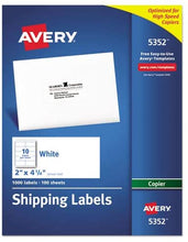 Load image into Gallery viewer, AVE5352 - Avery Self-Adhesive Shipping Labels for Copiers