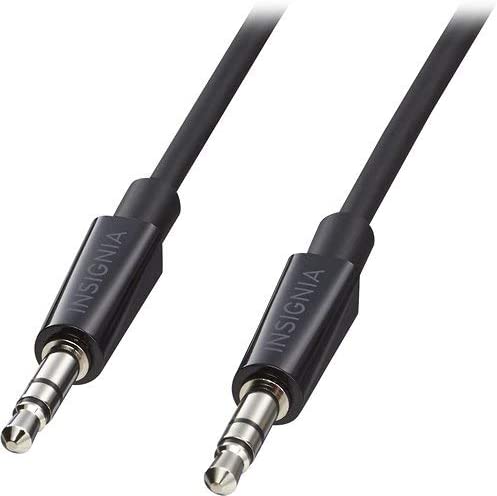 Insignia - 3ft 3.5mm Audio Cable - Black