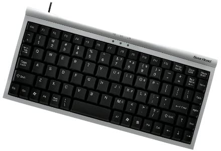 Gear Head 89-Key Mini USB Windows Keyboard