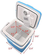 Load image into Gallery viewer, Mini Refrigerator Portable Compact Fridge Cooler and Warmer (26 Liter) For Cars/Homes/Offices/Driving/Travel/Fishing/Outdoor and Home use