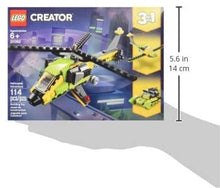 Load image into Gallery viewer, LEGO Creator 3in1 Helicopter Adventure 31092 Building Kit (114Pieces)