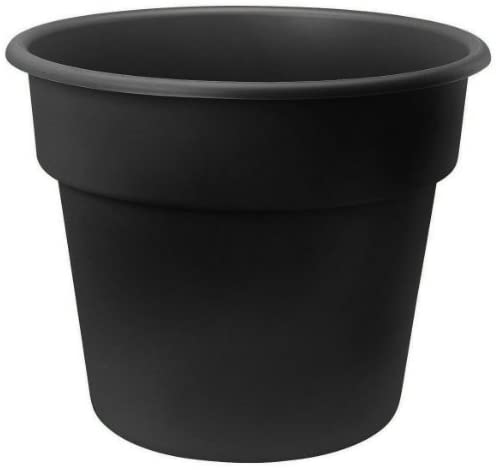 Bloem 20-inch Dura Cotta Planter Black DC20-00