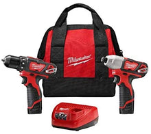 Load image into Gallery viewer, M12 12-Volt Lithium-Ion Cordless Drill Driver/Impact Driver Combo Kit (2-Tool) with Free M12 1.5Ah Battery (2-Pack)