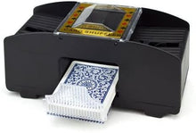 Load image into Gallery viewer, Brybelly Two Deck Automatic Card Shuffler - Battery-Operated Electric Shuffler - Great for Home &amp; Tournament Use for Classic Poker &amp; Trading Card Games