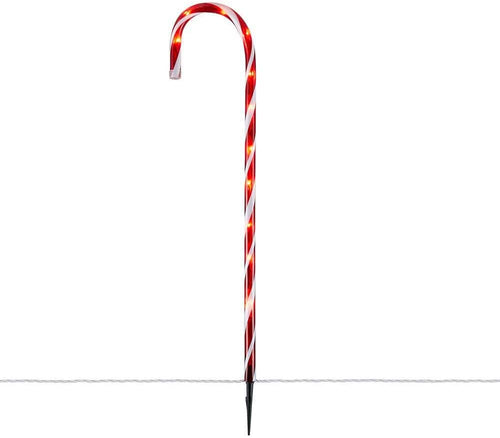 Home Accents Holiday 27 in. Lighted Candy Cane Pathway Light (3-Set)