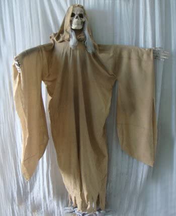 Hanging Ghoul with Light-up Eyes Halloween Decoration