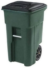 Load image into Gallery viewer, Toter 25532-R1279 Residential Heavy Duty Two Wheeled Trash Can, 32 gallon, Brownstone