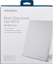 Load image into Gallery viewer, Insignia - Multidirectional HDTV Antenna - White