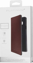 Load image into Gallery viewer, Platinum Leather Folio Case for Samsung Galaxy Note9 - Bourbon - Model: PT-MSGN9SBFBR