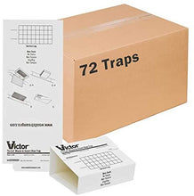 Load image into Gallery viewer, Victor M309 72 Pack Insect &amp; Mouse Glue Board, White