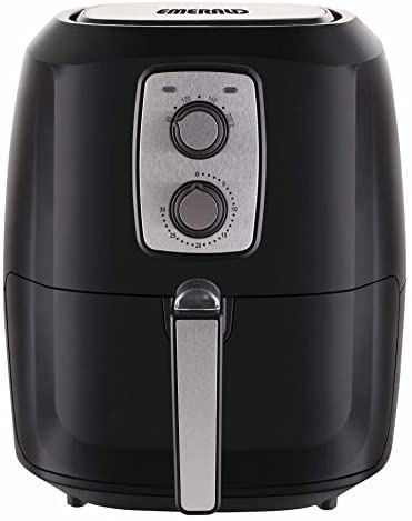 Emerald 5.8qt Manual Air Fryer with 1800 Watts Of Power