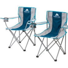 Load image into Gallery viewer, Ozark Trail 28-Piece Premium Camping Combo Set - 6 Person Tent includes rainfly, Lantern, Fan, Camping Chairs