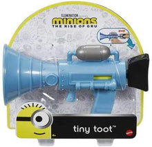 Load image into Gallery viewer, Minions: The Rise of Gru Tiny Toot Small Fart Firing Blaster Toy with Toot Sound for Fun On-The-Go, Makes a Great Gift for Kids Ages 4 Years and Older., Multi (GMF84)