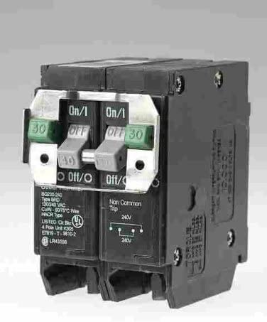 Cutler Hammer Circuit Breaker Double Pole 30/40 Amp 1 