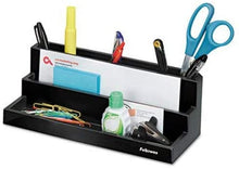 Load image into Gallery viewer, Designer Suites Desktop Organizer, 11 1/8 x 5 x 3 7/8, Black Pearl