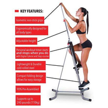 Load image into Gallery viewer, Kinelo MaxiClimber Total Body Workout - Home Gym Exercise Equipment, Vertical Climber