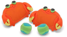 Load image into Gallery viewer, Melissa &amp; Doug Sunny Patch Clicker Crab Toss and Grip Catching Game With 2 Balls