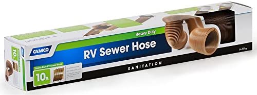 Camco 39621 10 Ft. Heavy Duty Sani-Drain Sewer Hose