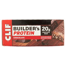 Load image into Gallery viewer, Cliff Bar Builder Bar, Chocolate, 2.40-Ounce (Pack of 12)