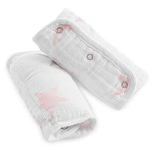 Load image into Gallery viewer, aden by aden + anais Strap Cover 2 Pack, Doll - Stars