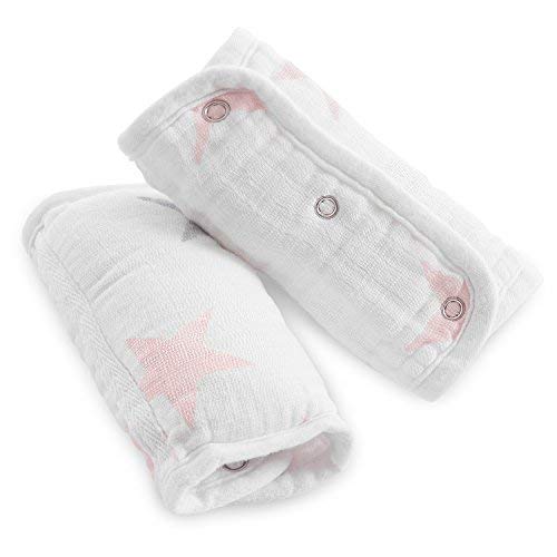 aden by aden + anais Strap Cover 2 Pack, Doll - Stars