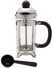 Load image into Gallery viewer, BonJour Coffee Stainless Steel French Press with Glass Carafe, 33.8-Ounce, Monet, Black Handle